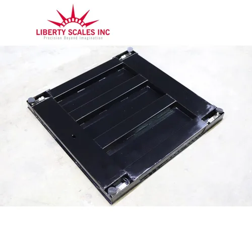 Vista 3 de Liberty Scales Báscula de piso industrial resistente de 48 x 48 pulgadas, báscula digital precisa para pesaje de almacén o envío
