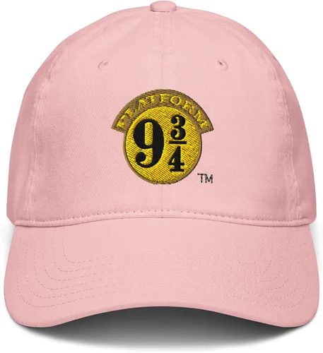 Vista 2 de Gorra de béisbol ajustable con logotipo simple de plataforma 9 y 34