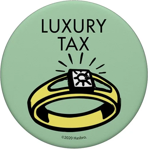 Vista 3 de Monopoly Luxury Tax PopSockets PopGrip: agarre intercambiable para teléfonos y tabletas