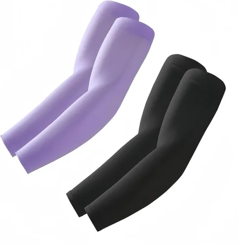 Vista 45 de ROXUN Mangas de brazo, compresión deportiva de protección solar UV refrescante para hombres/mujeres