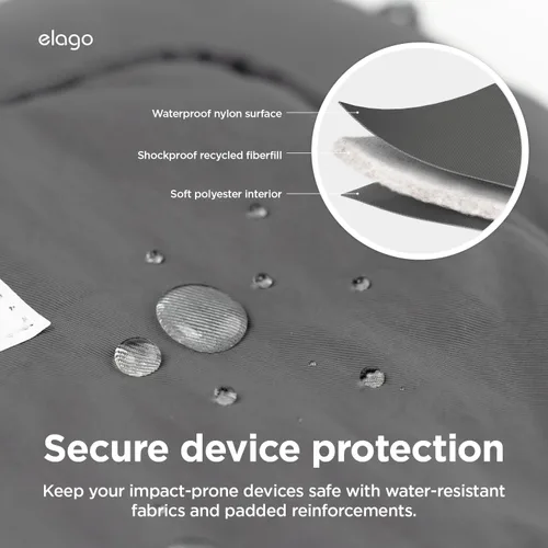 Vista 6 de elago Funda para laptop MacBook Pro de 14"/13-14" Piedra
