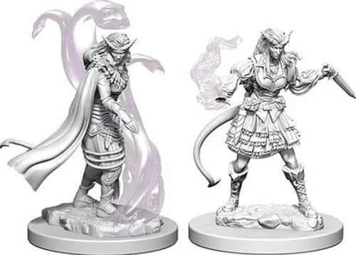 Vista 2 de D&D Nolzurs Marvelous Unpainted Miniatures: Wave 7: Tiefling Female Rogue