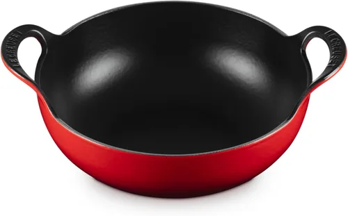 Vista 9 de Le Creuset Plato Balti de hierro fundido esmaltado, 3 cuartos de galón., Llama
