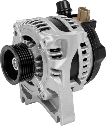 Vista 19 de SCITOO Nuevo alternador apto para Nissan para Pickup D21 2.4L 1995 1996 1997 2.4-12V 60 Amp CW 1-Groove Polea, reemplazo OE 23100-0S300