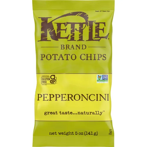 Vista 12 de Kettle Brand Papas Fritas, Backyard Barbeque Kettle Chips, Bolsa de Aperitivos, 1.5 Oz
