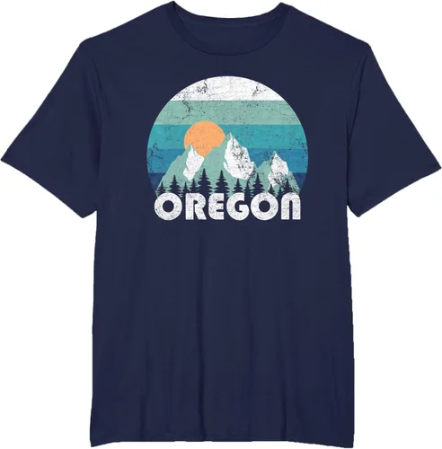 Vista 45 de Oregon State Retro Vintage Camiseta