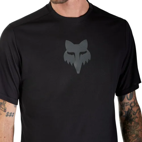 Vista 3 de Fox Racing Jersey Ranger de manga corta para bicicleta de montaña para hombre