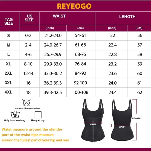 Vista 6 de REYEOGO Entrenador de cintura para mujer, chaleco de control de abdomen posparto, faja deportiva moldeadora de cintura