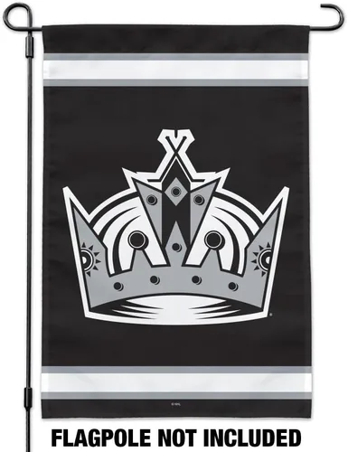 Vista 5 de Bandera de jardín con logotipo de Los Angeles Kings de la NHL