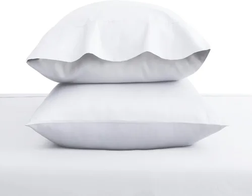 Vista 74 de Juego de 2 fundas de almohada 100% de algodón egipcio, fundas de almohada refrescantes de 400 hilos, fundas de almohada suaves y transpirables