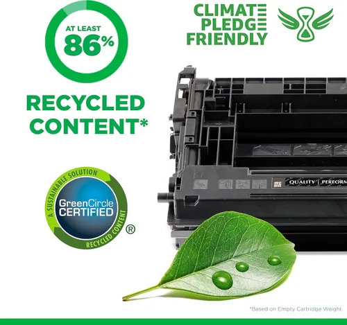 Vista 4 de Clover Cartucho de tóner remanufacturado de alto rendimiento (chip OEM reutilizado) de repuesto para HP 89Y (CF289Y) Negro, 10.96 x 2.66 x 8.42