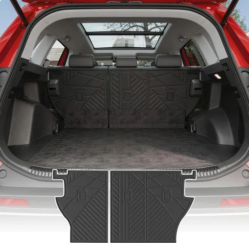 Vista 8 de powoq Alfombra de Carga Compatible con Jeep Grand Cherokee L 2021-2025 Alfombra de Maletero Overland Forro de Carga TPE Forro de Maletero