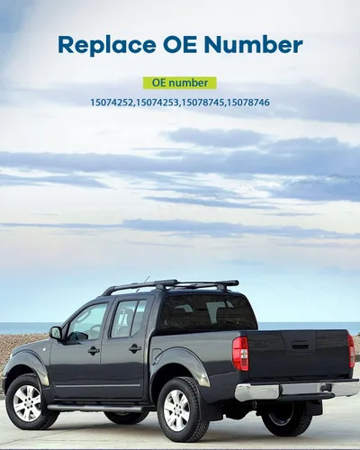 Vista 5 de LUJUNTEC Kit de bisagra de puerta trasera del lado del pasajero del conductor de repuesto para Frontier 2005-2016 (2 piezas)