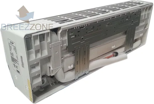 Vista 4 de Sistema de bomba calor para aire acondicionado Mini Split, DC Inverter sin tuberías, de 208 a 230 voltios, con cable de 16 pies.
