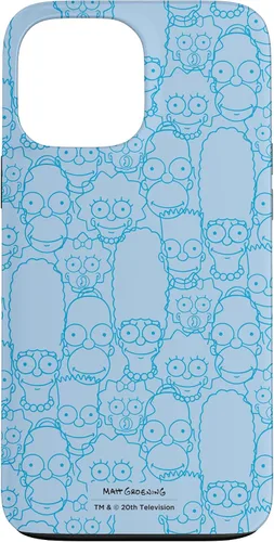 Vista 23 de Funda con estampado de personajes de The Simpsons Springfield para iPhone 16