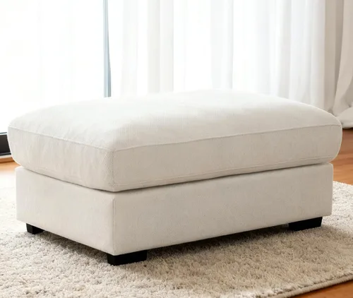 Vista 15 de Sofá modular Cloud de 212 pulgadas con tumbona grande, profundo y cómodo, sofás seccionales en forma de L de gran tamaño para sala de estar, Blanco