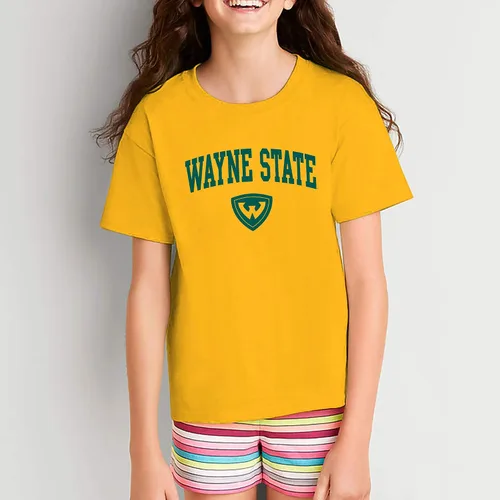 Vista 225 de NCAA Arch Logo, camiseta juvenil color del equipo, universidad - universidad