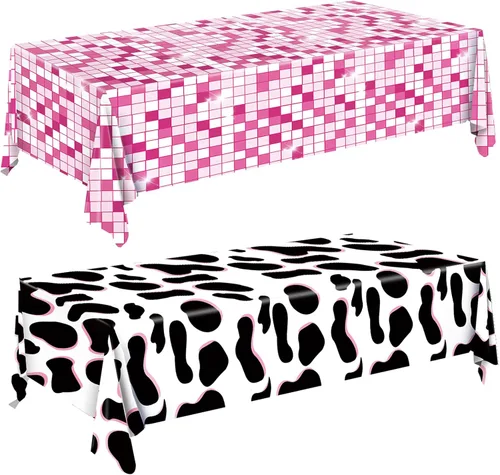 Vista 12 de Miucat Mantel de béisbol de 3 piezas, mantel de mesa y decoración de fiesta, mantel de plástico desechable, rectangular para juegos de béisbol