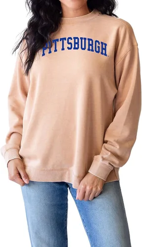 Vista 27 de chicka-d NCAA Burnout - Sudadera de forro polar para mujer