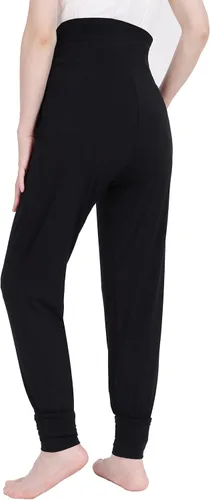 Vista 4 de Yawrut Pantalones de maternidad para mujer, elásticos, cómodos, casuales, con bolsillos