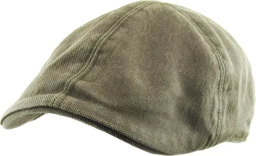 Vista 8 de KBETHOS Gorras clásicas de periódicos de la colección Ivy de Ascot de cuero fabricadas en Estados Unidos