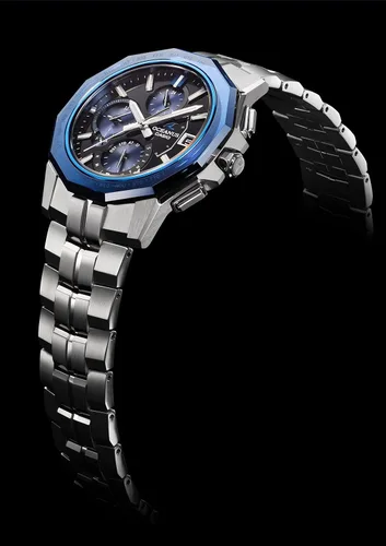 Vista 4 de Casio Oceanus OCW-S6000-1AJF Oceanus Manta Solar Radio Bluetooth compatible con carcasa delgada bisel de zafiro Oct 2021 Reloj enviado desde Japón