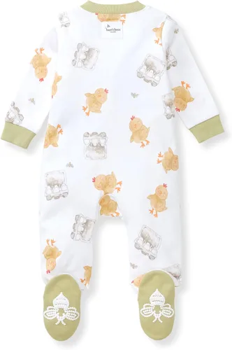 Vista 140 de Burt's Bees Baby - Pijama de una pieza para bebé, mameluco para dormir y jugar, algodón 100% orgánico, cremallera frontal