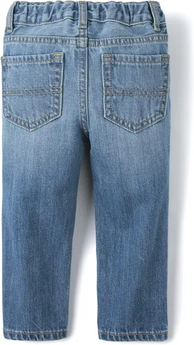Vista 3 de The Children's Place Baby Boys' and Toddler Multipack Basic Straight Leg Jeans