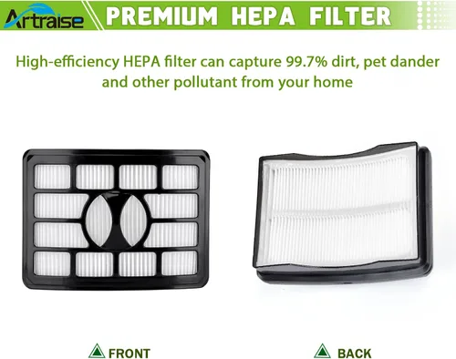 Vista 5 de Artraise Filtros para aspiradora Shark Rotator Pro Lift-away NV500, NV501, NV502, NV505, NV520, NV552, UV560, NV642, ZU780, ZU782, ZU785, Xff500