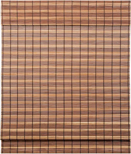 Vista 9 de LazBlinds Persianas Romanas de Bambú sin Cordón, Tratamiento de Ventana con Filtrado de Luz, Persianas de Bambú Enrollables para Ventanas, 23'' An x