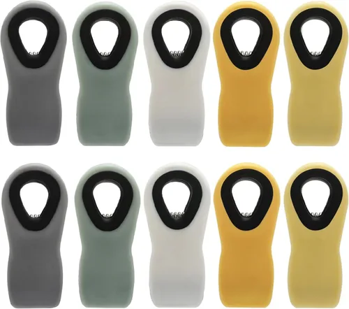 Vista 13 de Clips para pan, clips para bolsa, clips magnéticos, clips para chips, clips para bolsa, clips de alimentos para paquetes de alimentos, clip