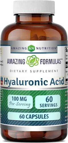 Vista 9 de Cápsulas de ácido hialurónico 0,0035 oz (120 cápsulas), refuerza el tejido conectivp y las articulaciones, para tener una piel sana y joven, paquete
