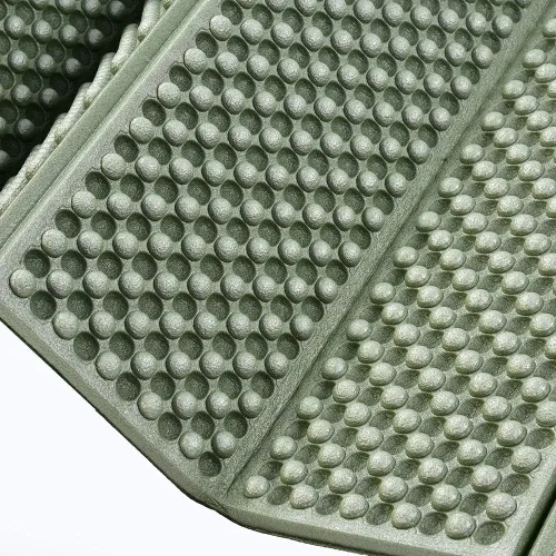 Vista 6 de Luqeeg Alfombrilla de espuma ultraligera para dormir, impermeable para camping, espuma al aire libre, alfombra de camping plegable para playa