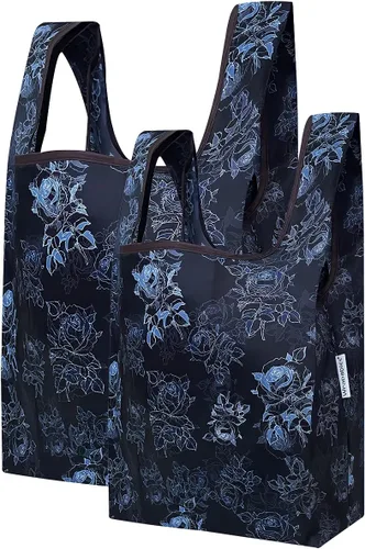 Vista 13 de Wrapables JoliBag Collection - Bolsa de compras reutilizable (juego de 2)