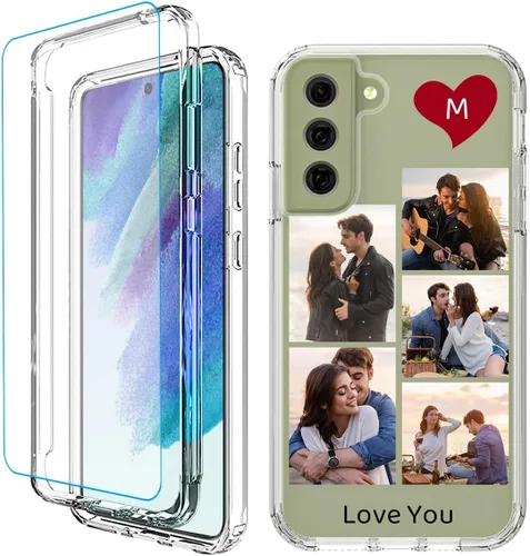 Vista 11 de Funda para teléfono con foto personalizada para Samsung Galaxy S21 5G, cubierta personalizada con imagen, texto, logotipo