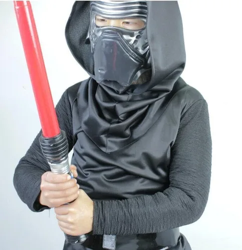 Vista 4 de Conjunto completo de disfraz de Kylo Ren para niños