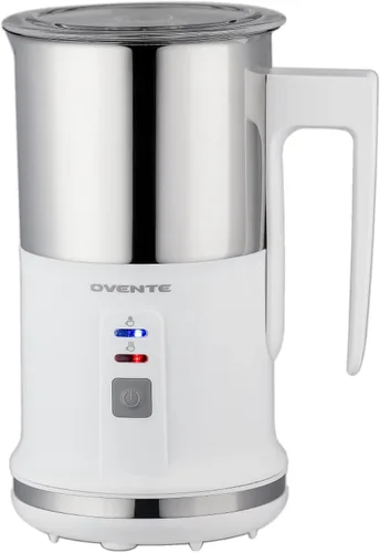 Vista 5 de OVENTE Espumador de leche eléctrico y vaporizador, máquina automática de espuma fría y caliente para café, café con leche, capuchino o macchiato