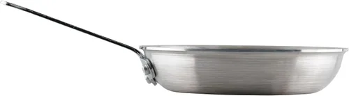 Vista 3 de Winco Sartén/sartén de aluminio de grado comercial, acabado satinado, 8 pulgadas