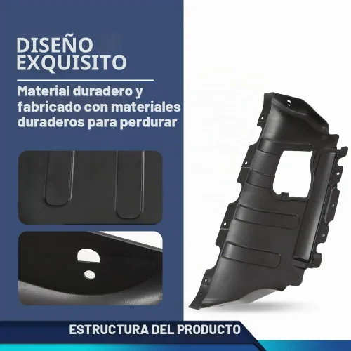 Vista 9 de PIT66 Protector contra salpicaduras de motor delantero compatible con Dodge Durango 2011-2024 / Jeep Grand Cherokee Summit 2021 55079191AE