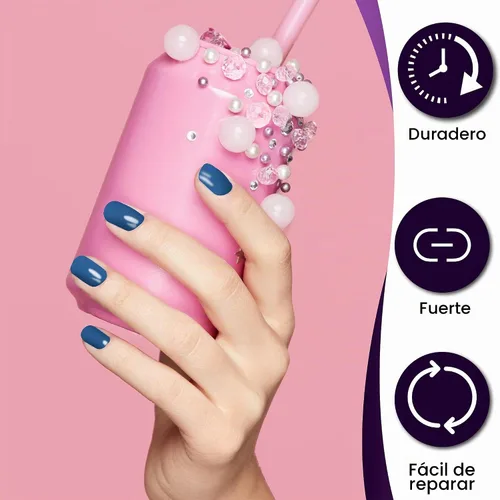 Vista 3 de Mia Secret - Polvo acrílico para uñas (12 unidades), colección frutal