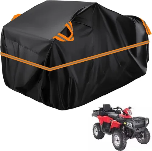 Vista 258 de Cubierta para ATV impermeable compatible con Arctic Cat H1 EFI TRV Cruiser 4x4 2011, cubierta de 210D para vehículos de 4 ruedas, cubierta para quad