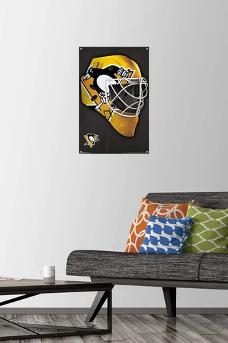 Vista 2 de Trends International NHL Pittsburgh Penguins - Póster de pared con 16 pines