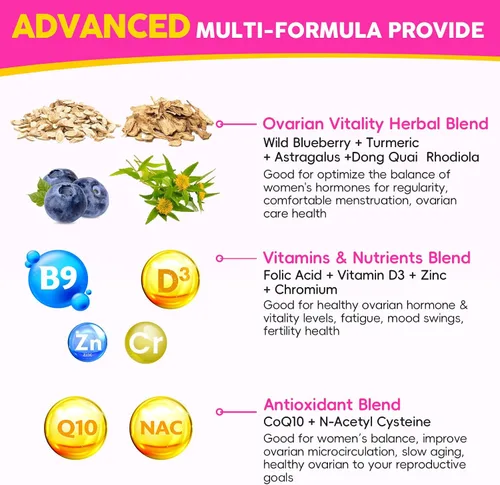Vista 3 de Polvo liposomal de mio-inositol y D-Chiro Inositol Suministro para 180 días Suplemento de inositol de proporción ideal 40:1 para mujeres