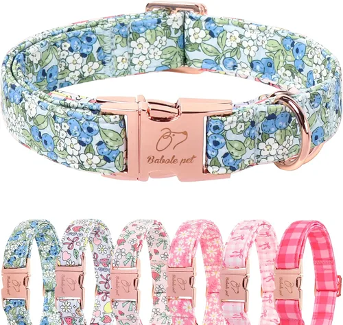 Vista 143 de Collar para perros del 4 de julio, collares patrióticos azules para cachorros y perros pequeños, ligero y ajustable 1776 collares para cachorros