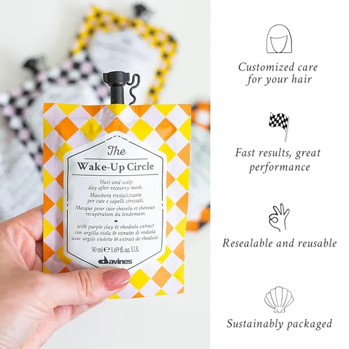 Vista 4 de Davines The Wake-up Circle, 50 ml (paquete de 1)
