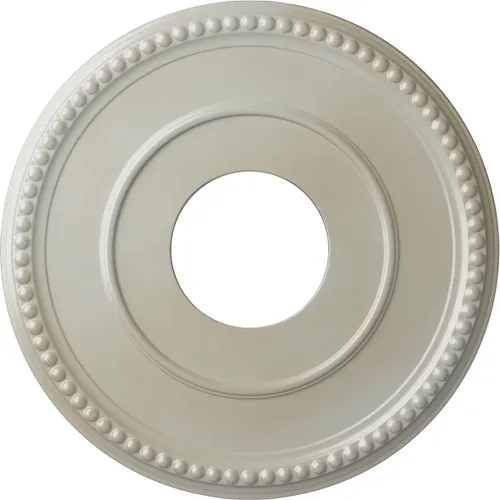 Vista 45 de Ekena Millwork Bradford Medallón de techo, Oro Pintado a mano dorado