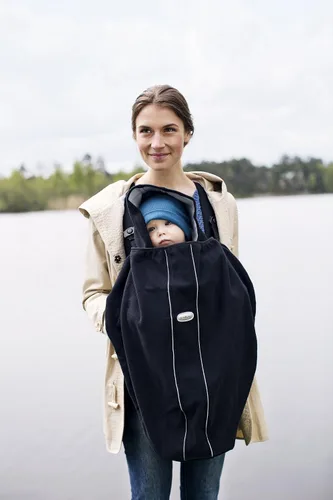 Vista 3 de BABYBJORN Funda para Portabebés - Negro