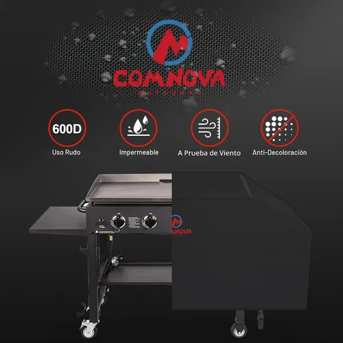 Vista 3 de Comnova - Cubierta de parrilla para Blackstone de 36 pulgadas - Funda de parrilla plana de 36" de 600D sin capucha, cubiertas de parrilla