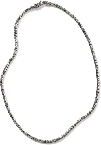 Vista 4 de John Hardy Collar clásico de cadena de plata para mujer, 0.138in