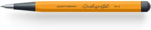 Vista 19 de LEUCHTTURM1917 - Lápiz mecánico Drehgriffel - Lápiz de escritura recargable con plomo de grafito HB de 0.7 mm (albaricoque)